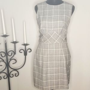 WOOL PLAID DRESS